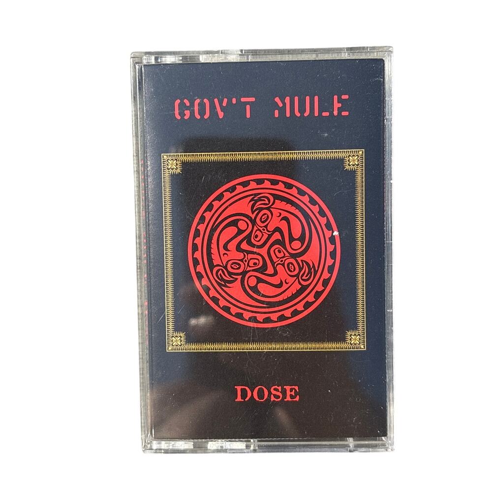 Gov’t Mule Dose Cassette tape 1998 Capricorn records vintage HTF rare